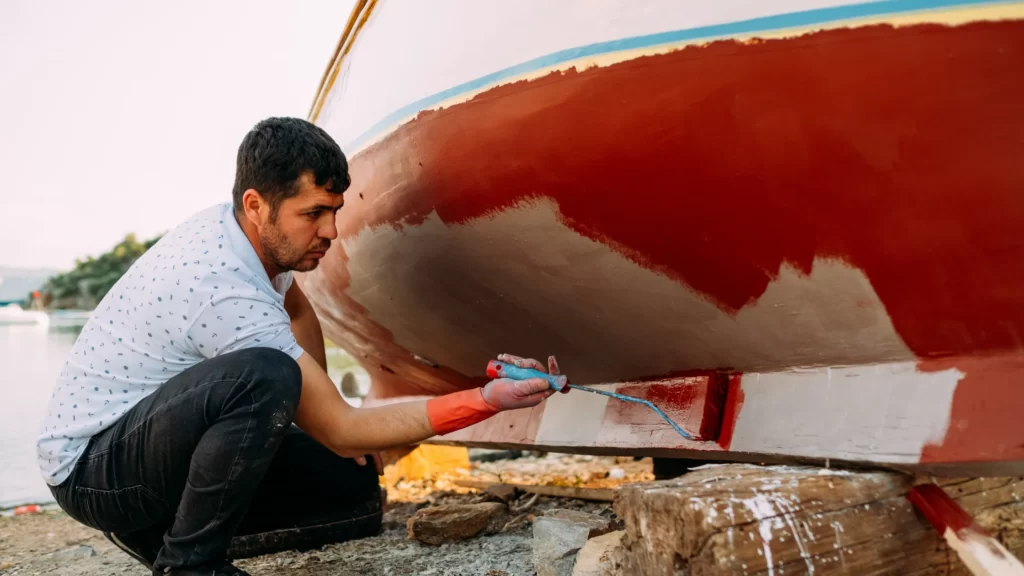 How Do You Bottom Paint A Boat For The First Time?