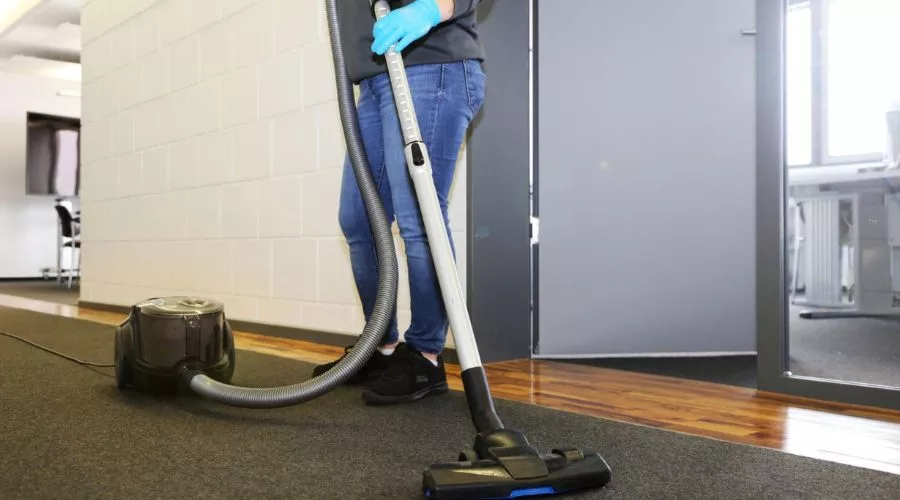 a. Vacuum the carpet